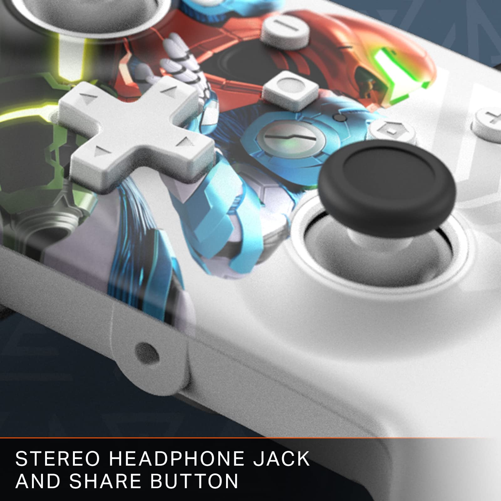 Mando Nintendo Switch Powera Mejorado Con Cable Metroid Dread Mando Nintendo Switch Powera Mejorado Con Cable Metroid Dread